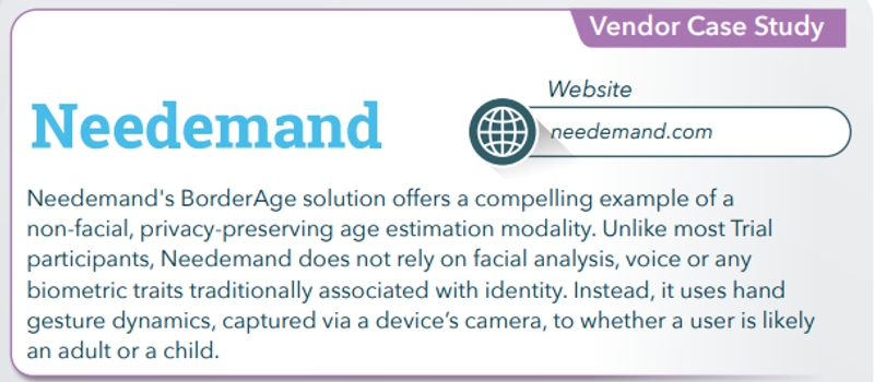 Privacy case study screenshot